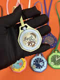Royal Pop Skeleton Pocket Watch Necklace